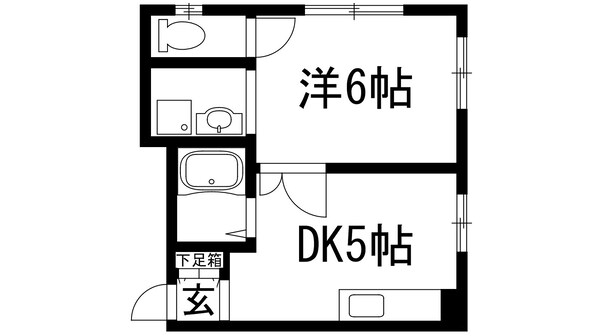 畦野ビルの物件間取画像